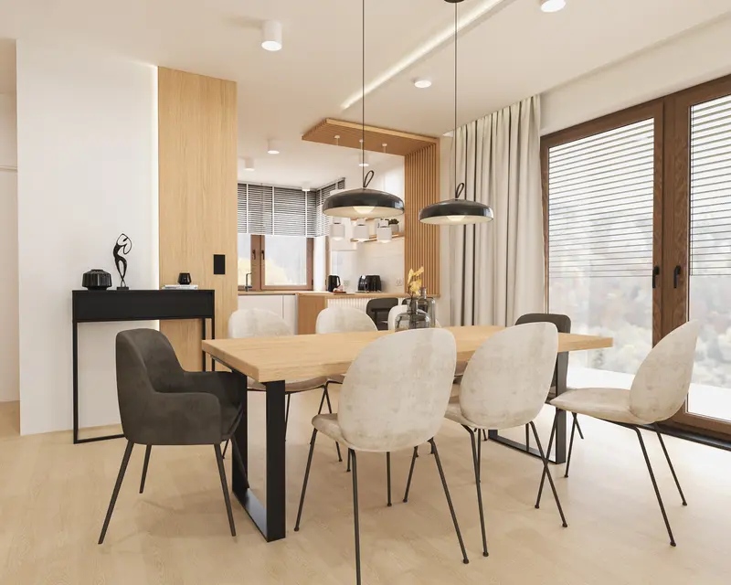 Dom na Ponikwodzie 100 m2 Lublin - wizualizacja 5