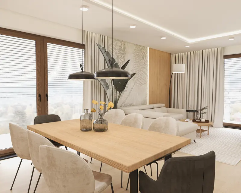 Dom na Ponikwodzie 100 m2 Lublin - wizualizacja 8