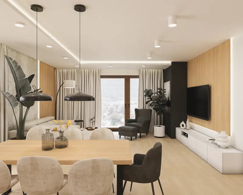 Dom na Ponikwodzie 100 m2 Lublin - wizualizacja 7