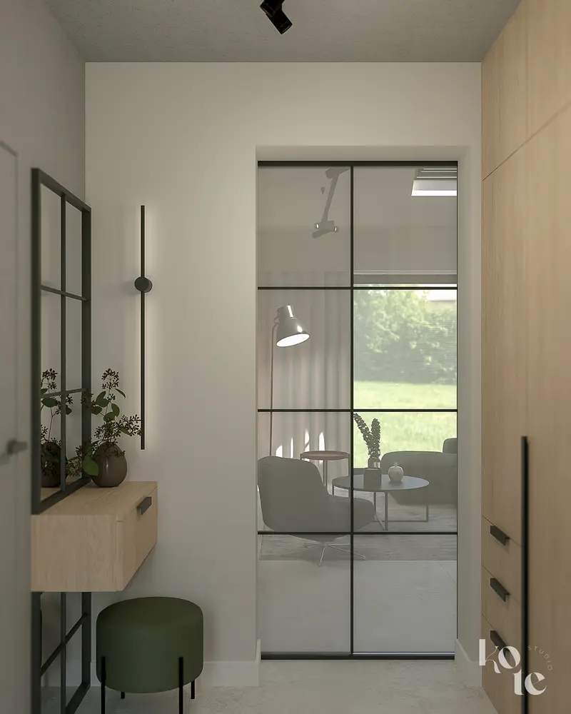 industrialny dom pod Wrocławiem - wizualizacja 3
