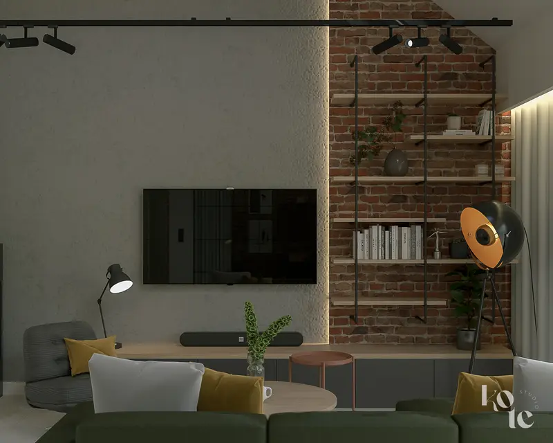 industrialny dom pod Wrocławiem - wizualizacja 7