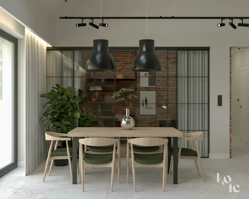 industrialny dom pod Wrocławiem - wizualizacja 11