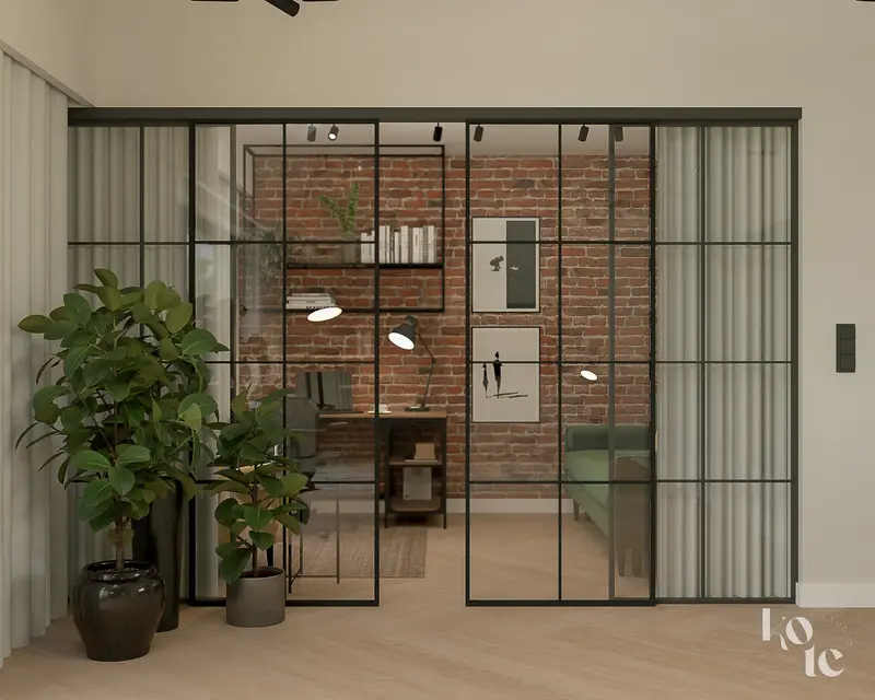 industrialny dom pod Wrocławiem - wizualizacja 23