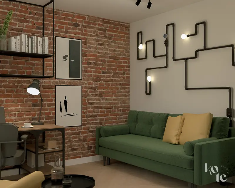 industrialny dom pod Wrocławiem - wizualizacja 25