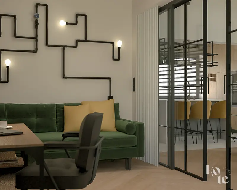 industrialny dom pod Wrocławiem - wizualizacja 27