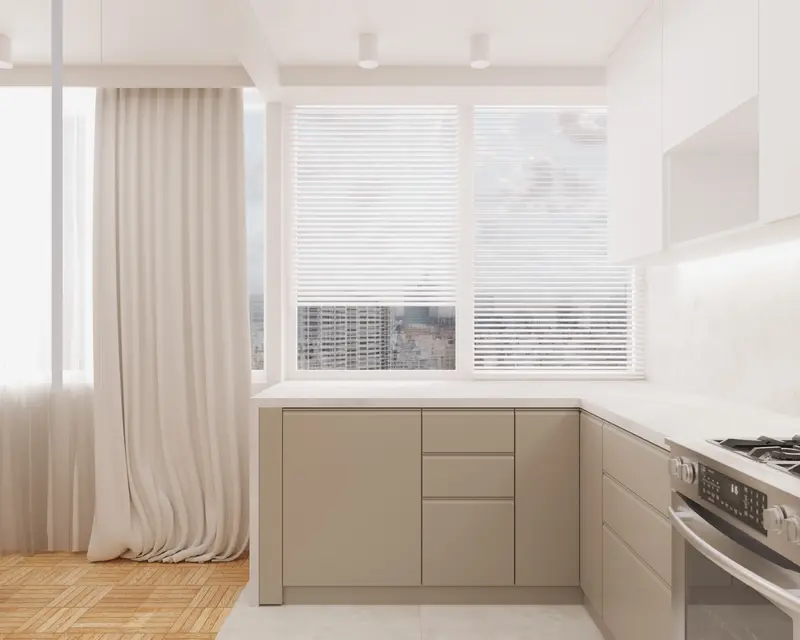 Mieszkanie w niewielkim budżecie 35 m2 Wrocław Gądów - wizualizacja 9
