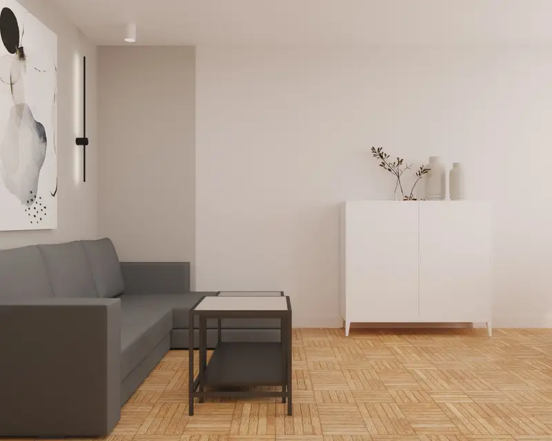 Mieszkanie w niewielkim budżecie 35 m2 Wrocław Gądów - wizualizacja 2