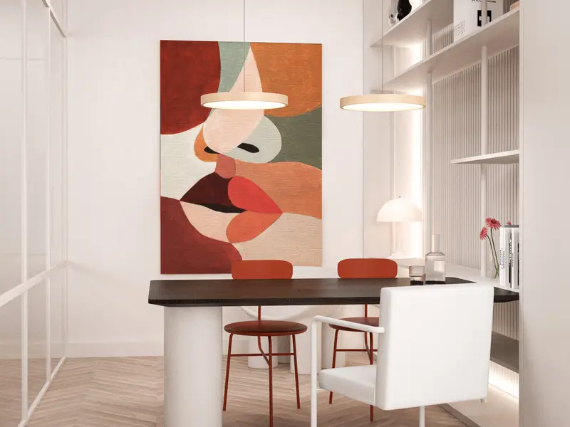 Nowoczesny apartament z akcentem 152 m2 Warszawa Kabaty - wizualizacja 6