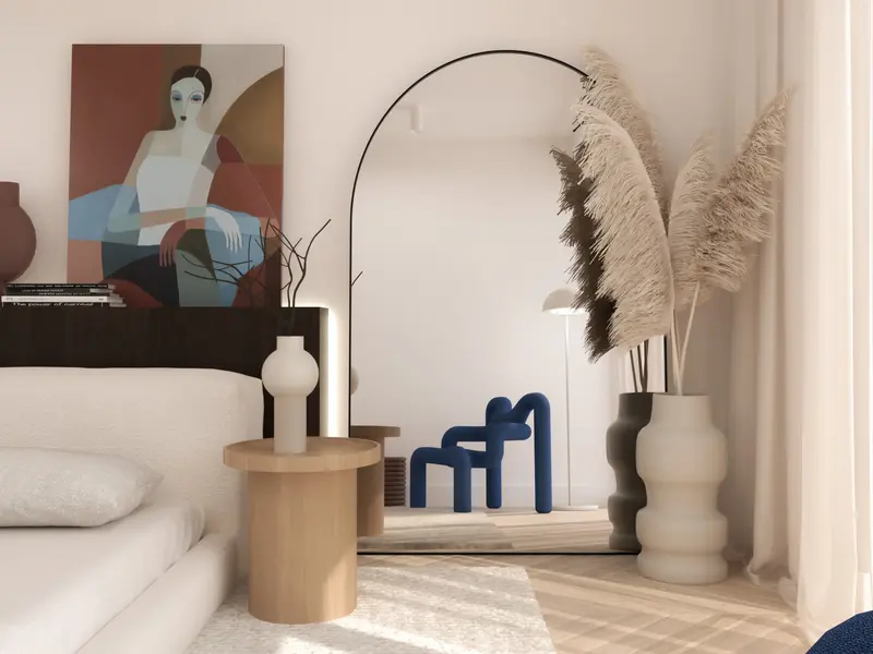 Nowoczesny apartament z akcentem 152 m2 Warszawa Kabaty - wizualizacja 20
