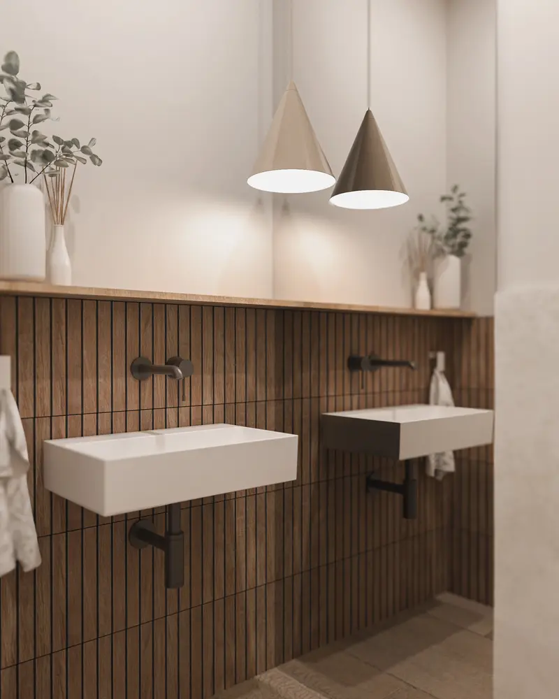 Dom w odcieniach beżu 140 m2 pod Wrocławiem - wizualizacja 9