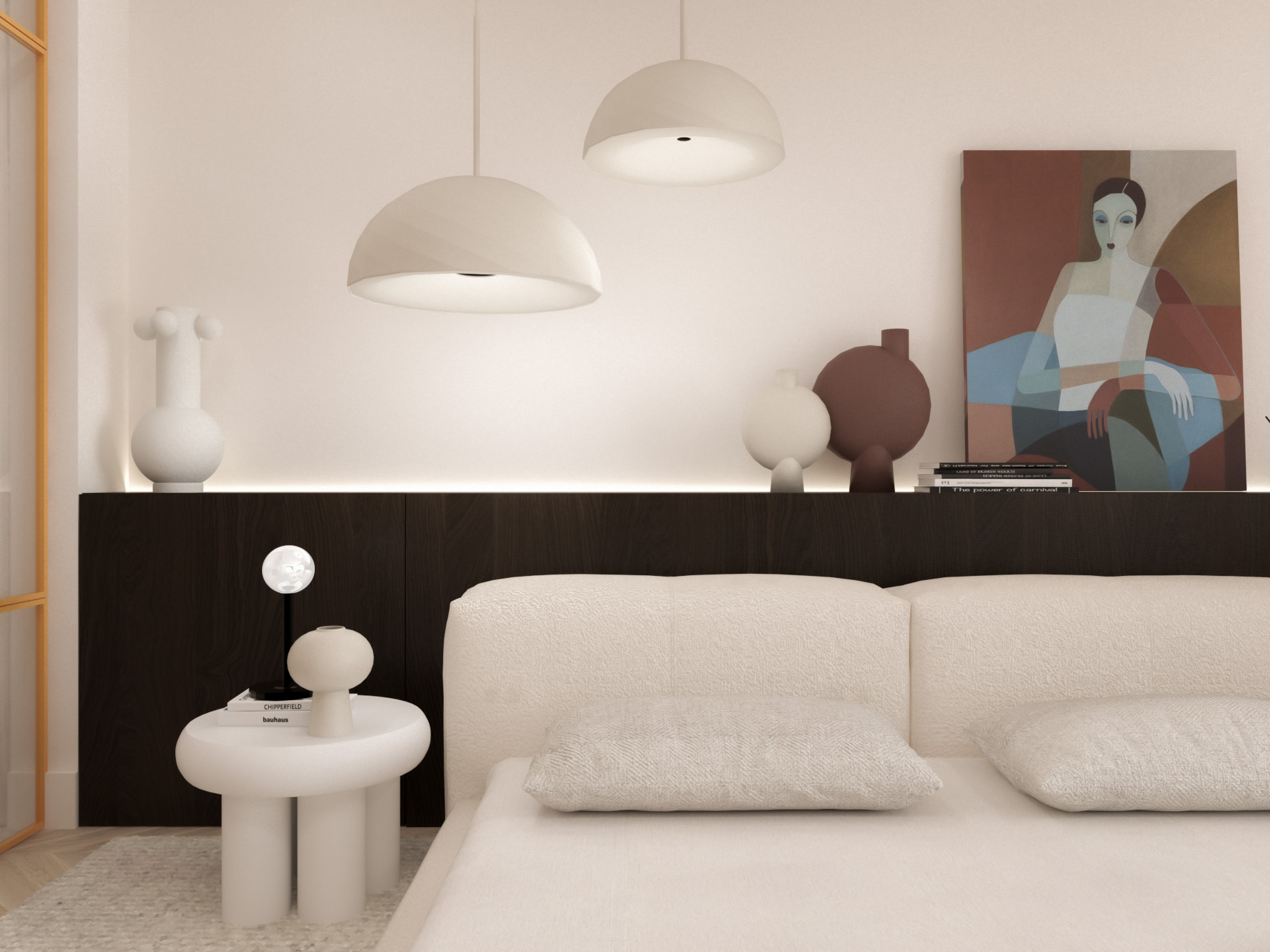 Nowoczesny apartament z akcentem 152 m2 Warszawa Kabaty - wizualizacja 15