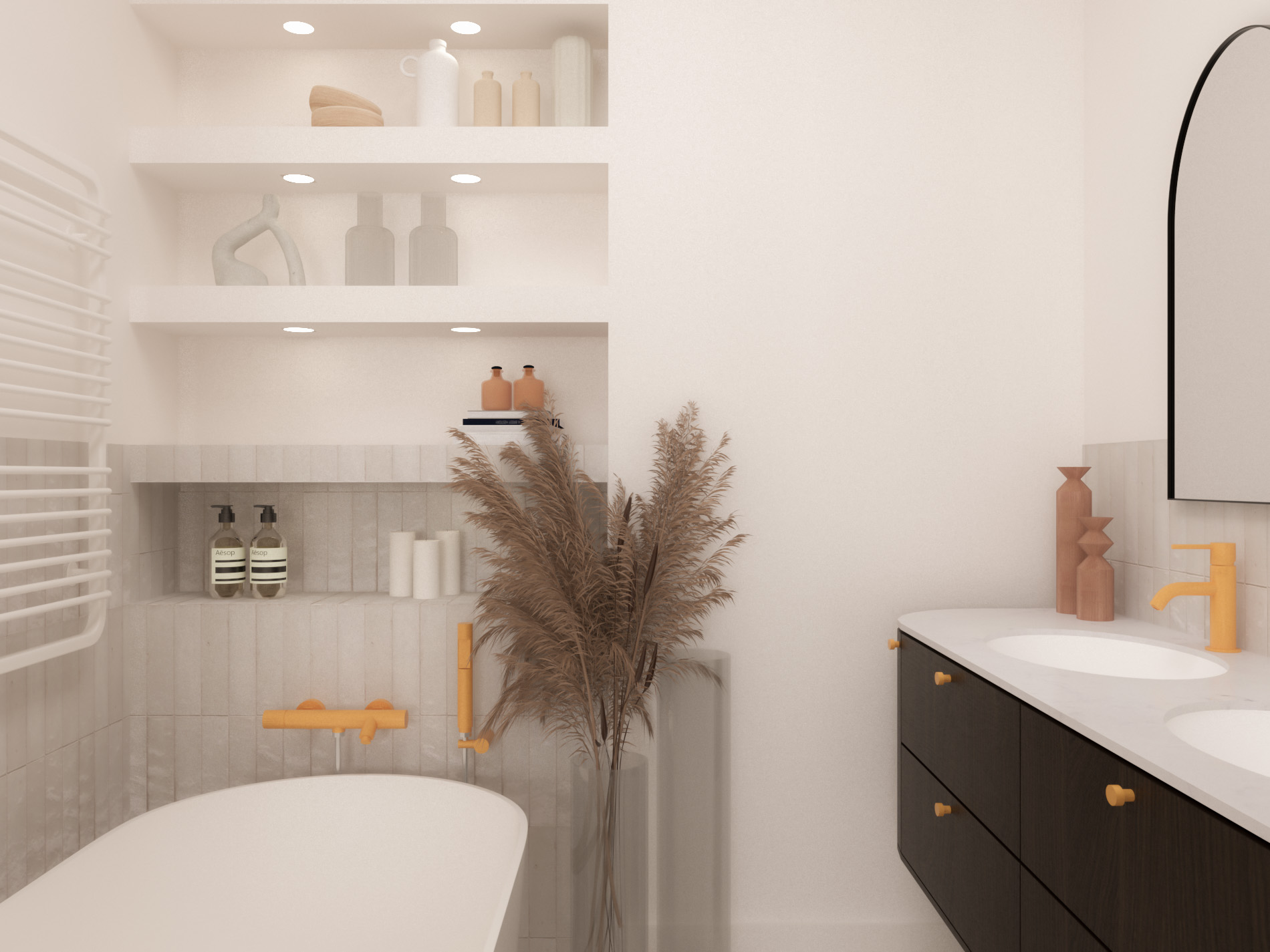 Nowoczesny apartament z akcentem 152 m2 Warszawa Kabaty - wizualizacja 25